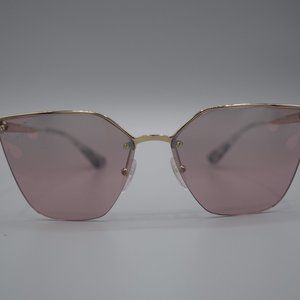 Prada Pink Mirrored Ladies Sunglasses